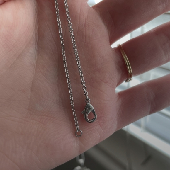 Sunburst Silver Necklace - Picture 3 of 3